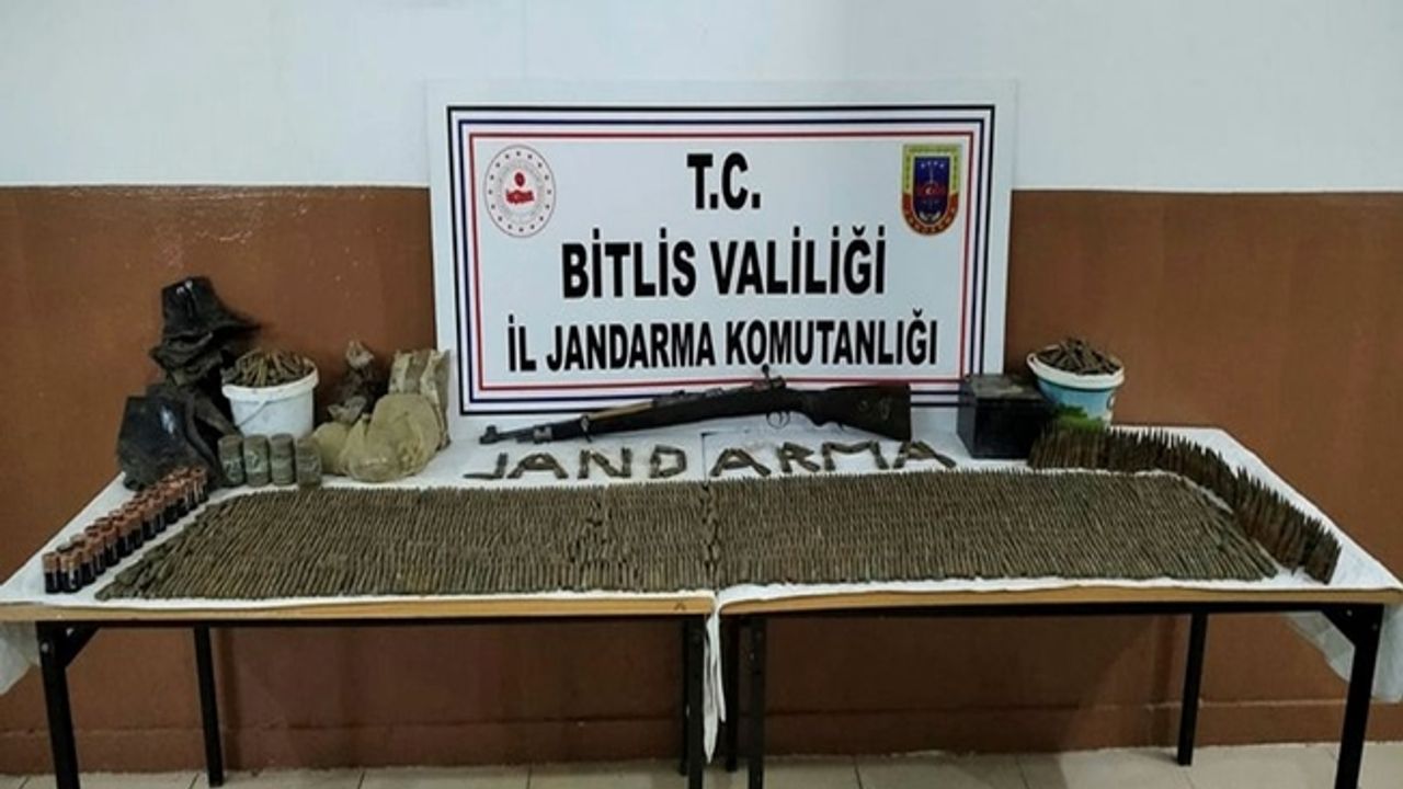Jandarma’dan Bitlis'te PKK'ya ağır darbe