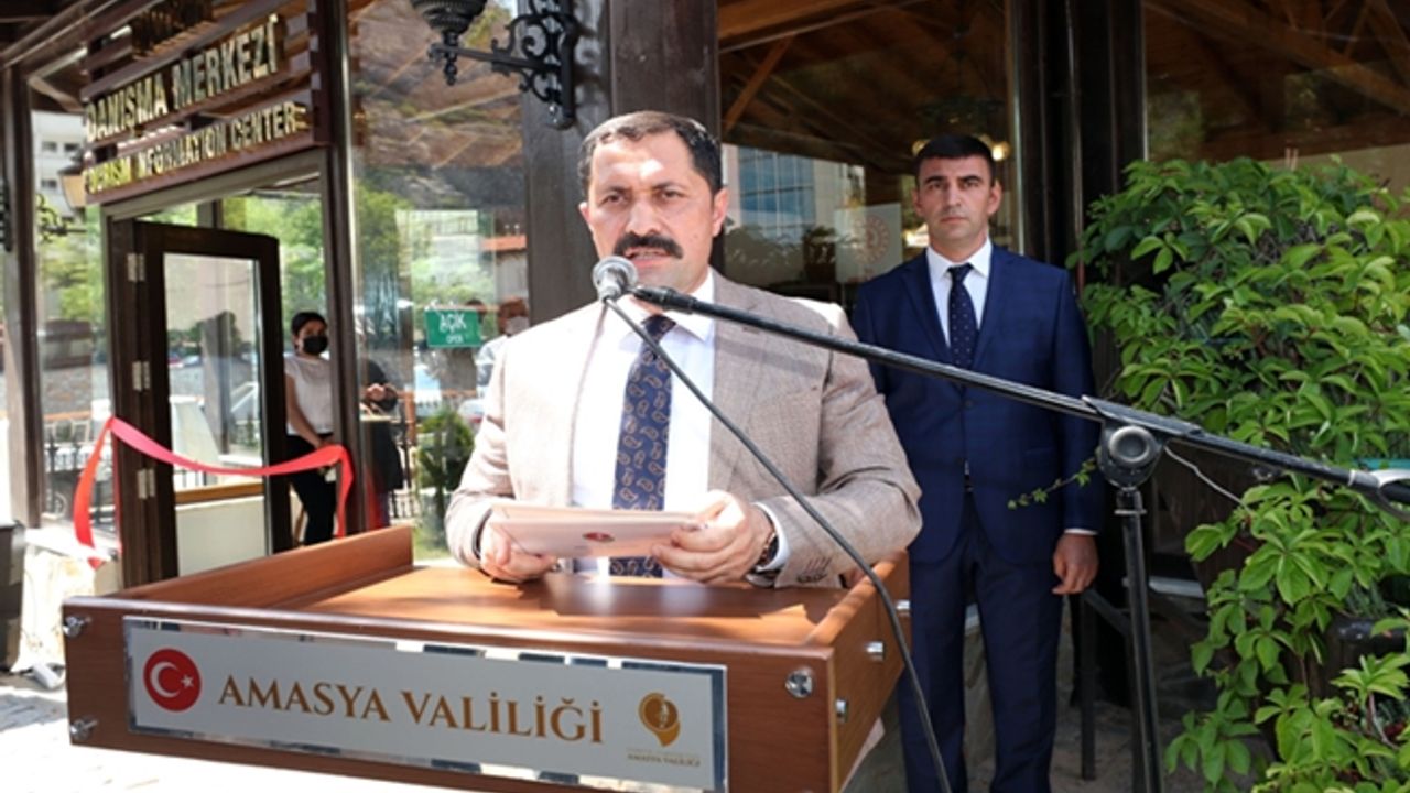 Vali Masatlı, Turizm Danışma Ofisini Amasya Turizminin Hizmetine Açtı