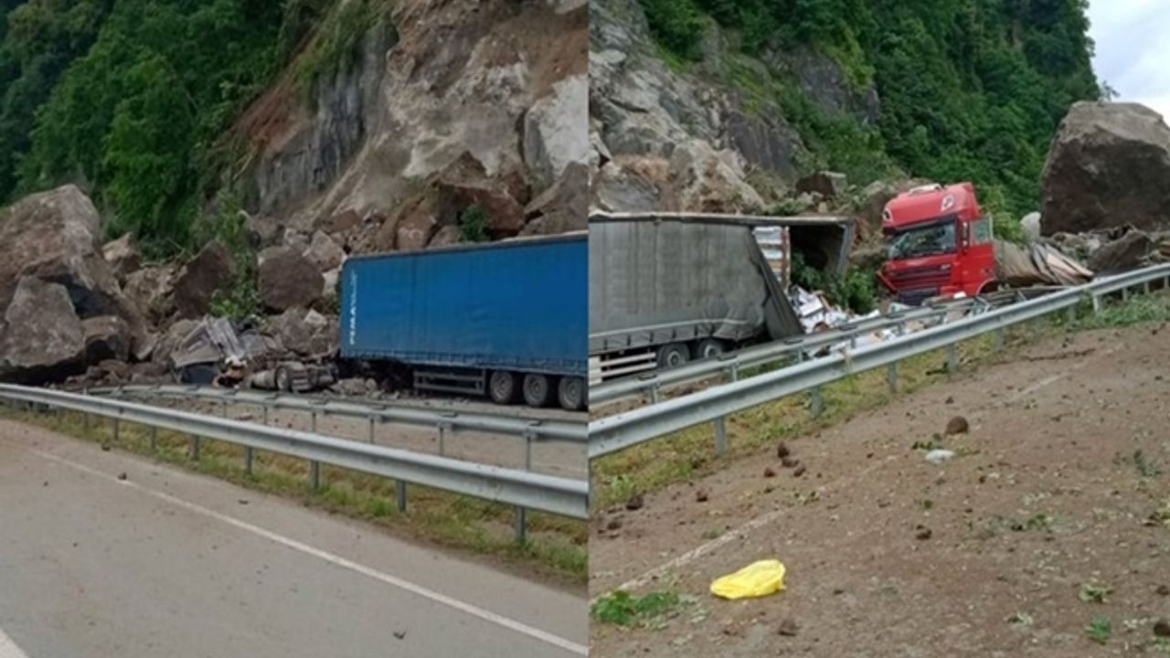 Artvin'de heyelan: 1 ölü, 2 yaralı var