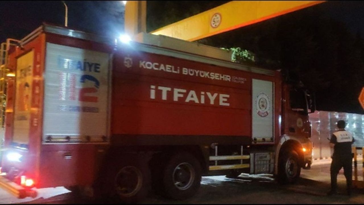 Isı yalıtımı üreten fabrikada yangın çıktı