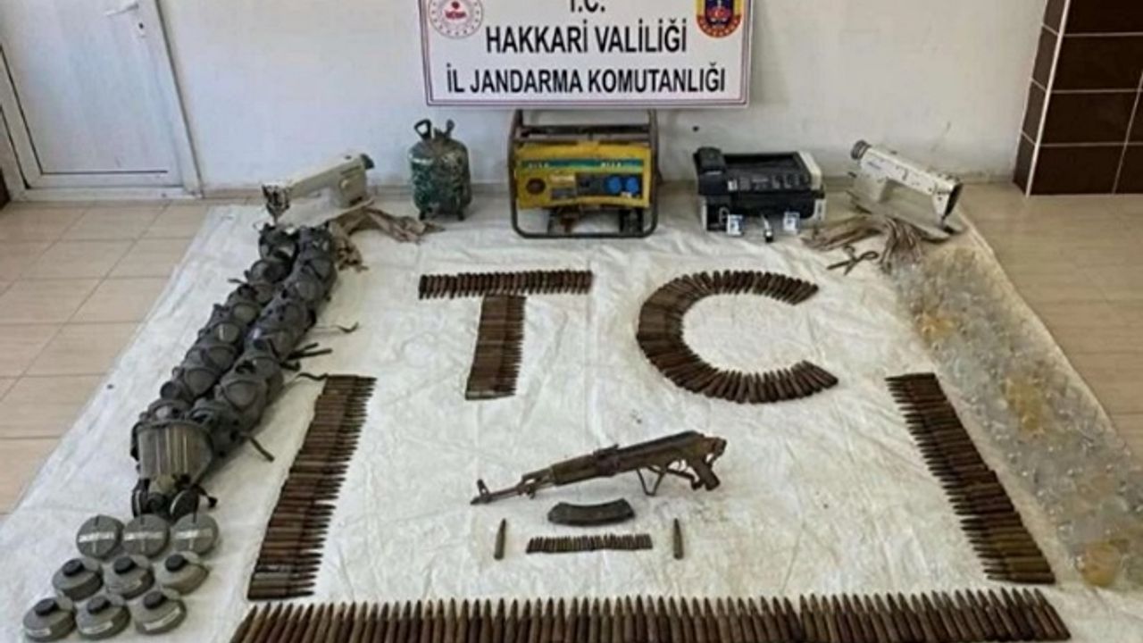 7 katlı mağaraya terör operasyonu!