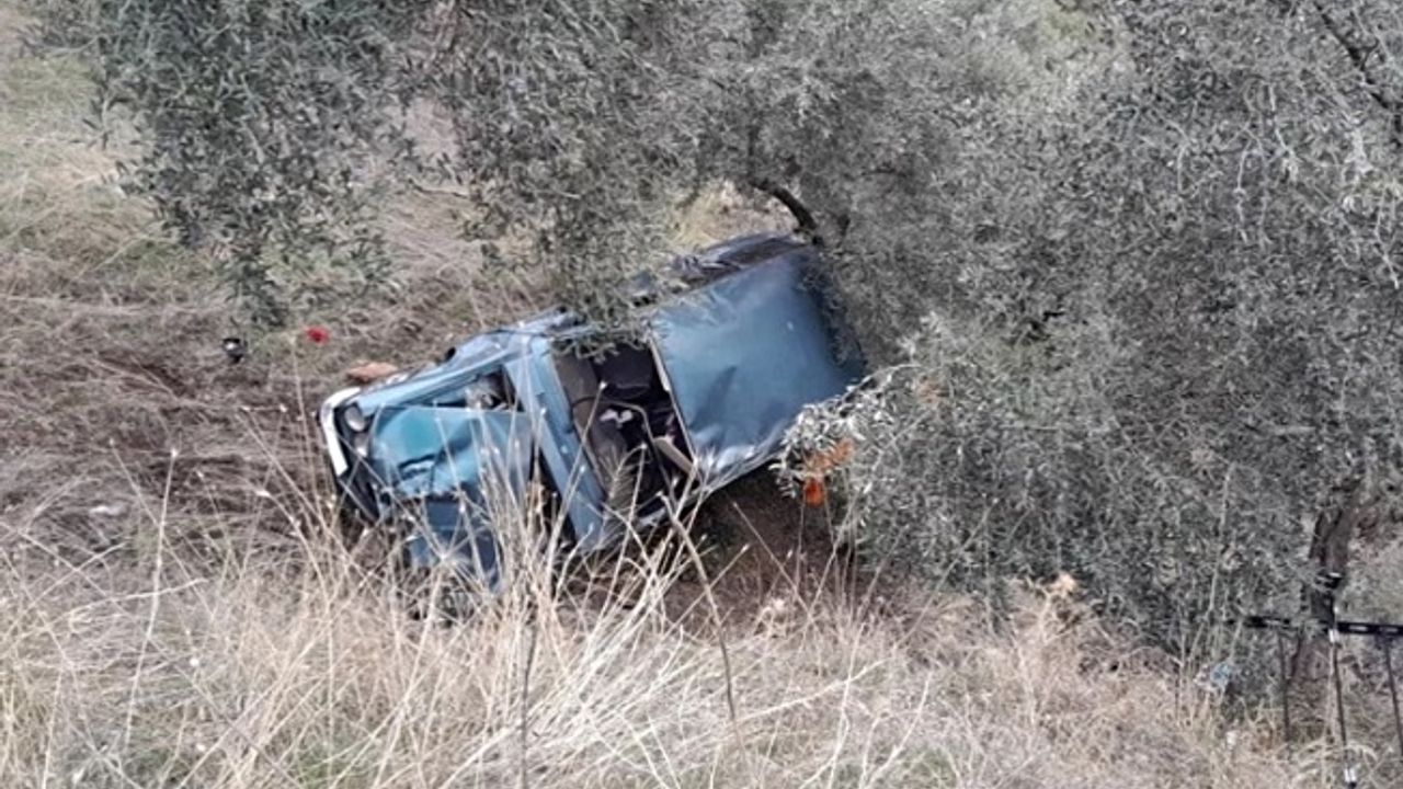 Aydın'da araç uçuruma uçtu: 1 ağır yaralı