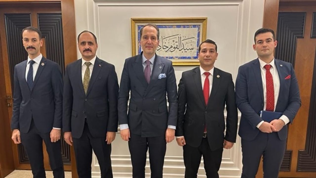 Atanamayan Uzmanlar Derneği'nden Fatih Erbakan'a ziyaret!