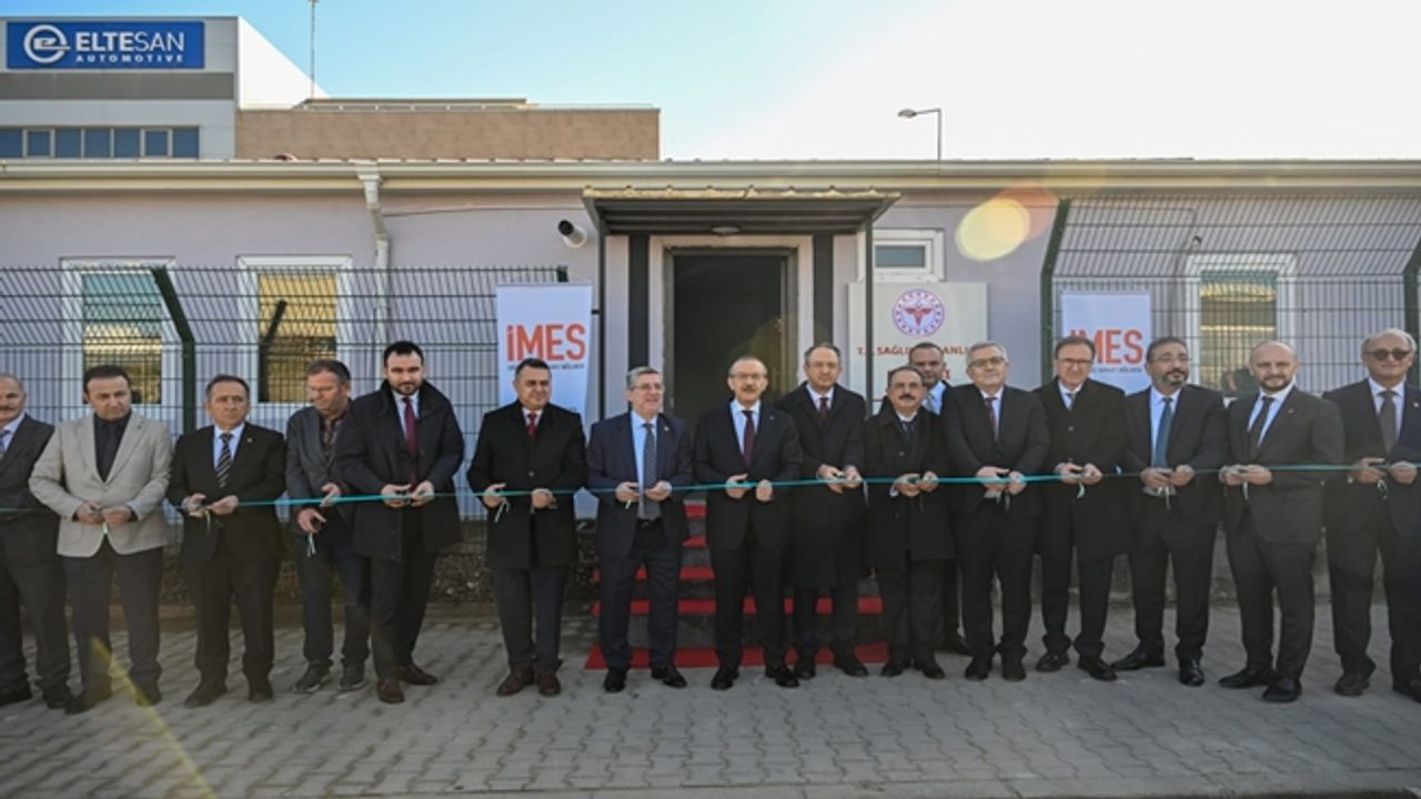 İMES Organize Sanayi Bölgesi 112 Acil Sağlık İstasyonu hizmete açıldı