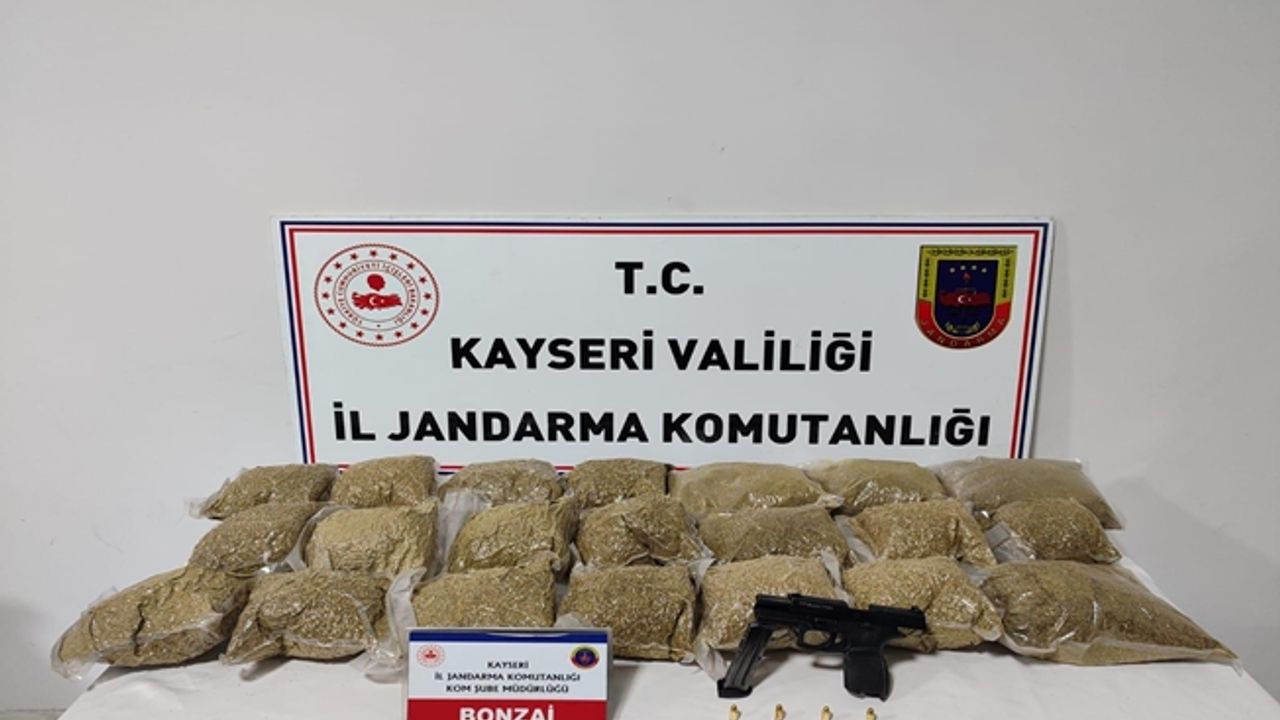 Kayseri'de uyuşturucu operasyonu: 1 gözaltı