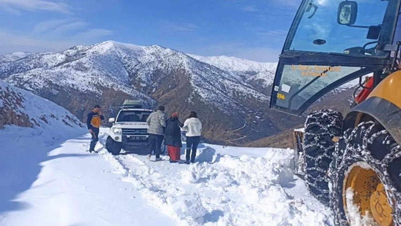 Batman Sason’da yaşlı hastaya 4 saatte ulaşıldı