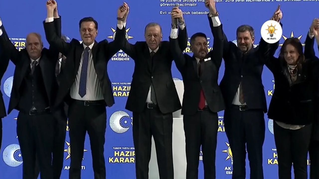 Cumhurbaşkanı Erdoğan Eskişehir İlçe Belediye Başkan Adaylarını tanıttı!