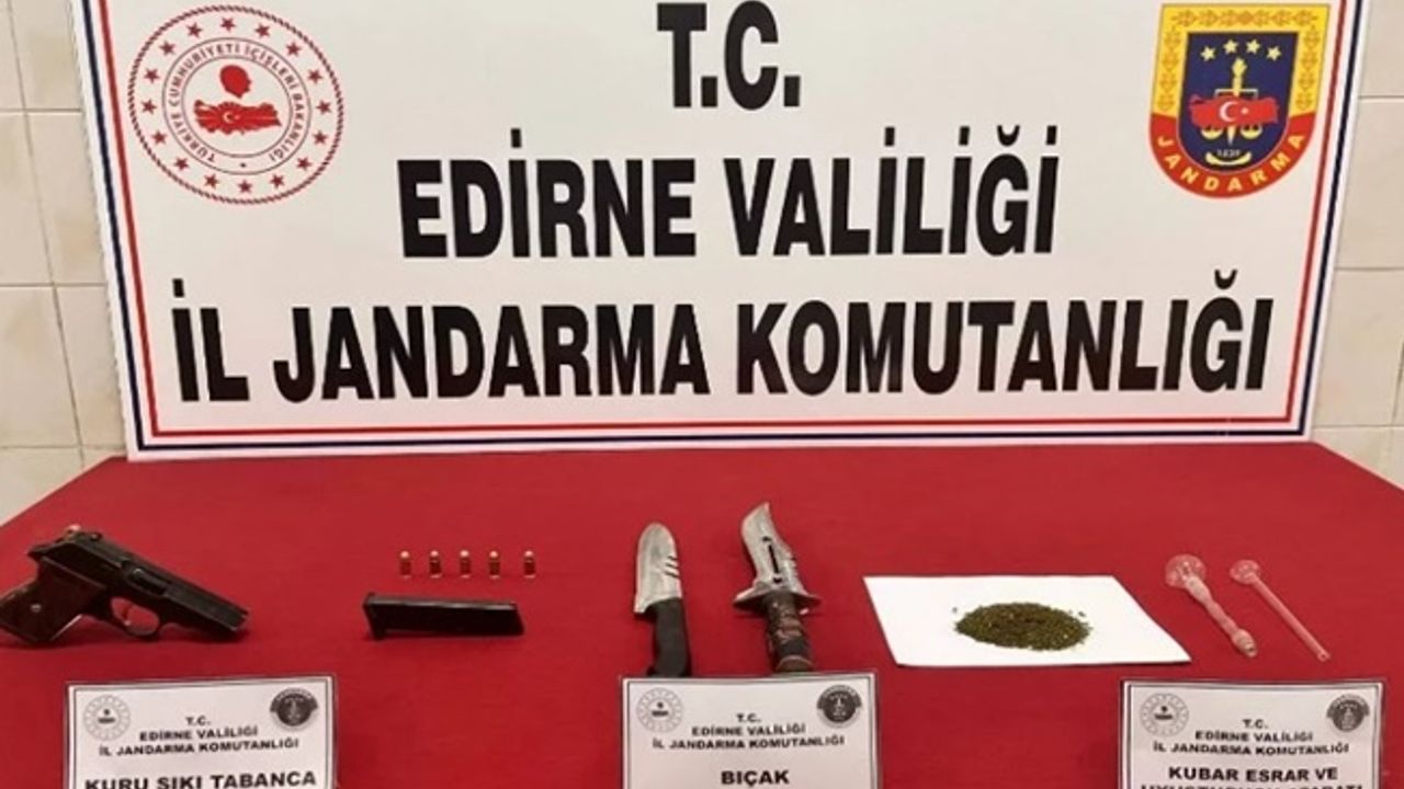 Enez'de kaçakçılık operasyonu