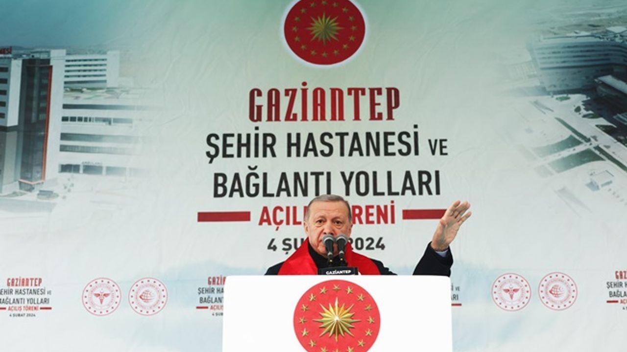 Gaziantep Şehir Hastanesi törenle açıldı