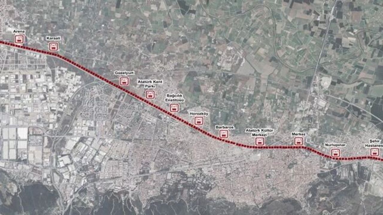 Manisa'ya raylı sistem geliyor