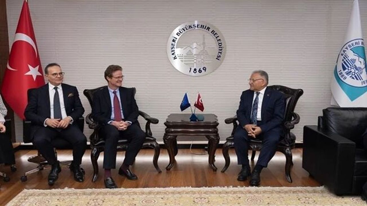 Başkan Büyükkılıç, Avrupalı büyükelçileri misafir etti