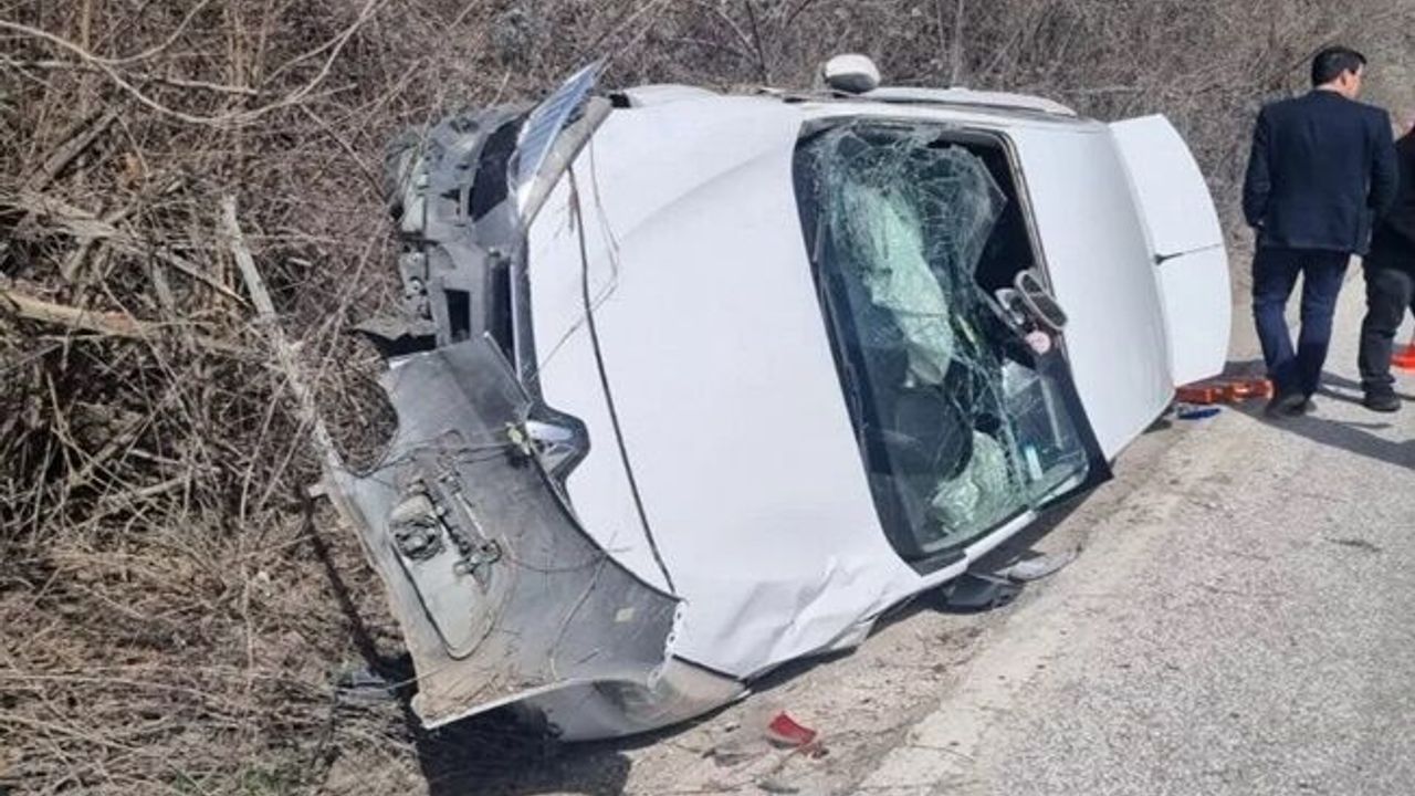 Düzce İl Sağlık Müdürü trafik kazası geçirdi