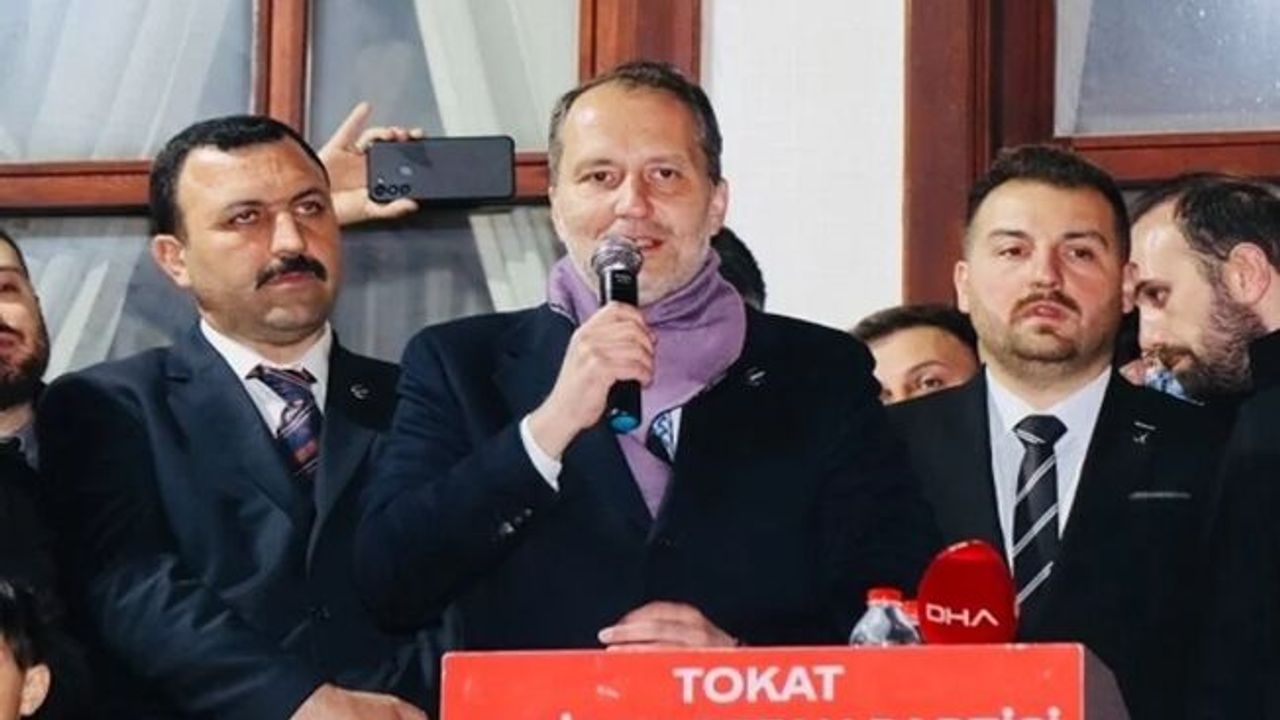 Fatih Erbakan Tokat'ta Yüksek Kahve'de vatandaşlara seslendi
