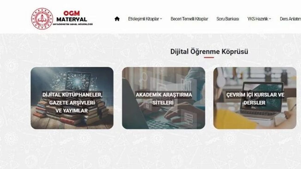 MEB'ten 'Dijital Köprü' araştırmacıların hizmetinde