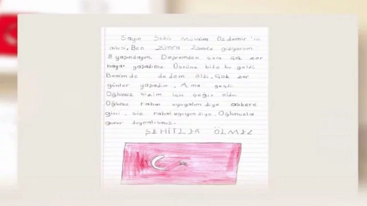 Pençe Kilit kahramanlarının ailelerine Sakarya'dan duygulandıran mektup