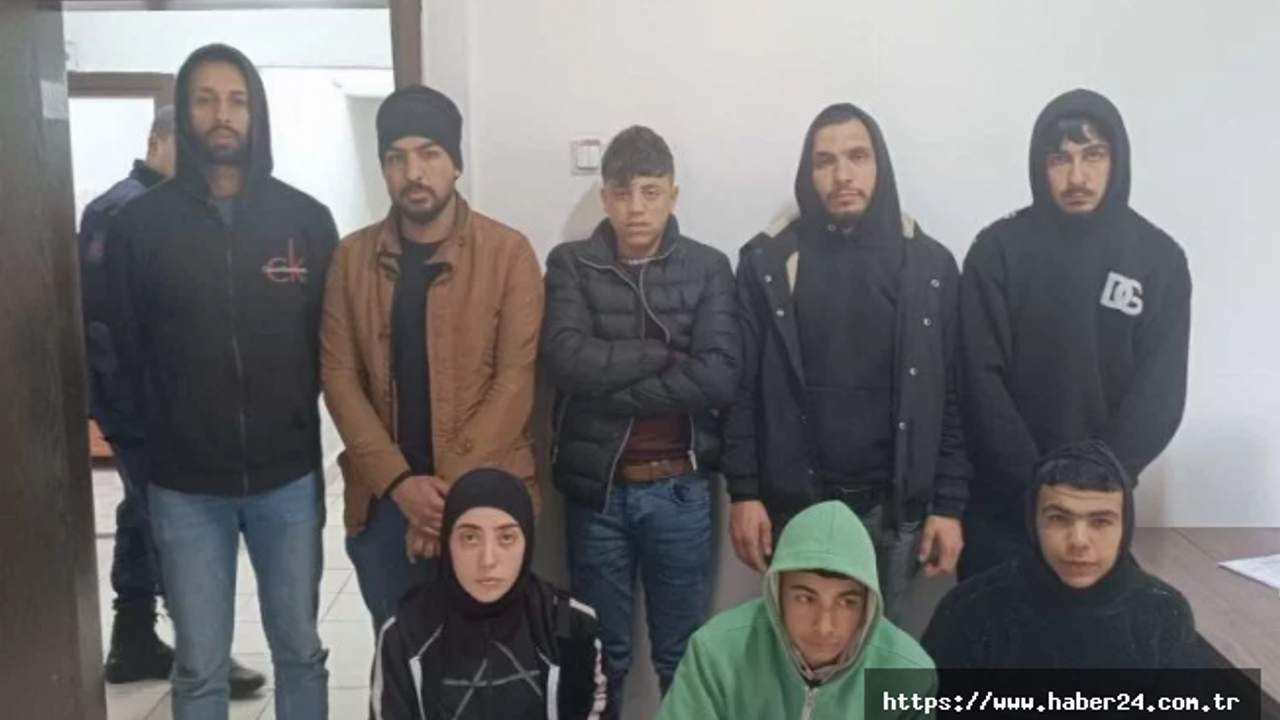 Edirne'de 11 göçmen yakalandı