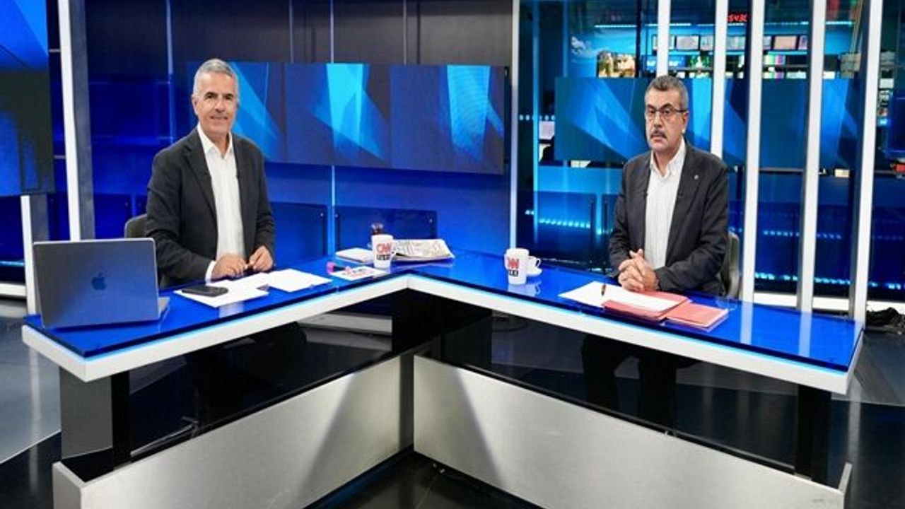 BAKAN YUSUF TEKİN, CNN TÜRK CANLI YAYININDA SORULARI YANITLADI