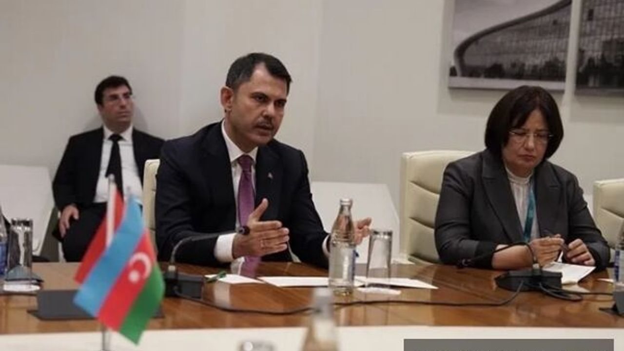 Bakan Kurum'dan Pre-COP29'da Gazze mesajı