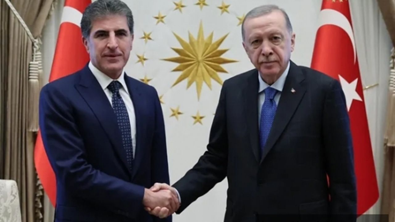 Cumhurbaşkanı Erdoğan Barzani ile görüştü
