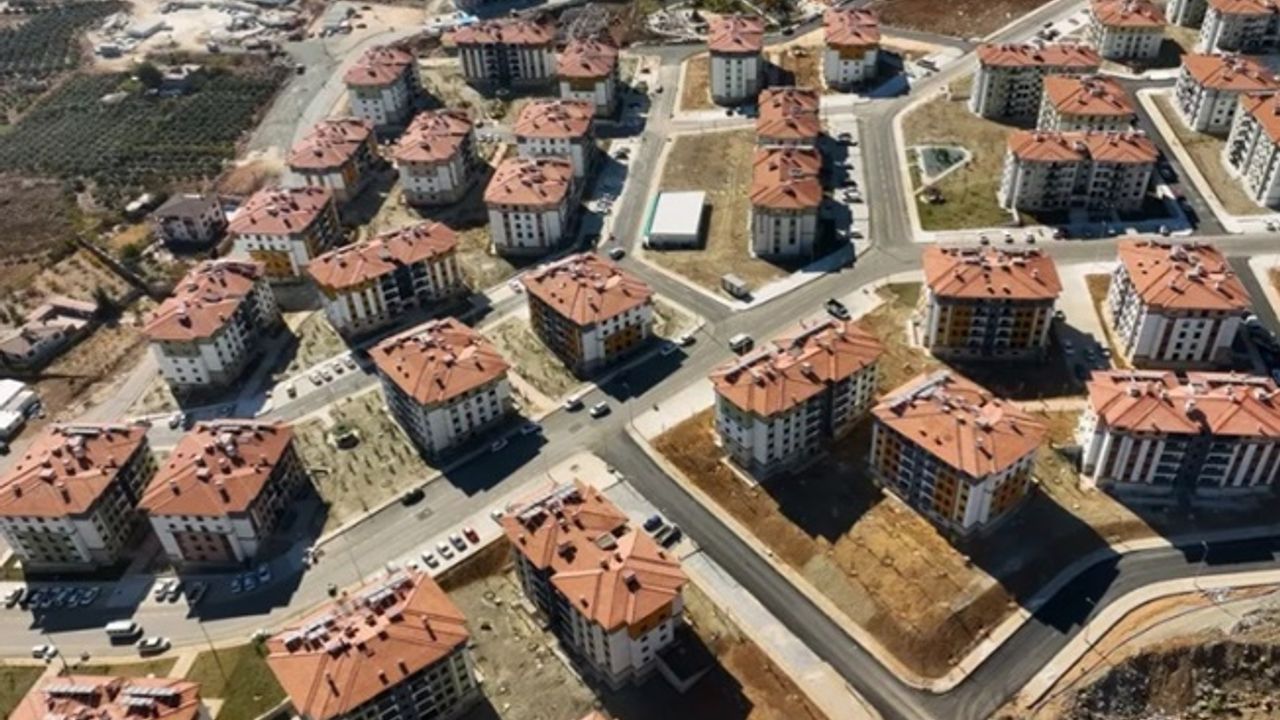 Antakya'da 3 bine yakın afet konutu tamamlandı
