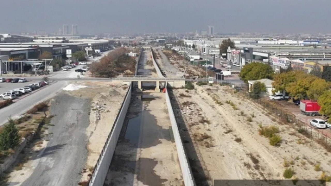 Konya'da Keçili Kanalı'nda ıslah sürüyor