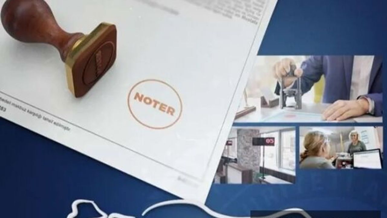 Noterlik tarifesi Mart yerine Ocak'ta belirlenecek