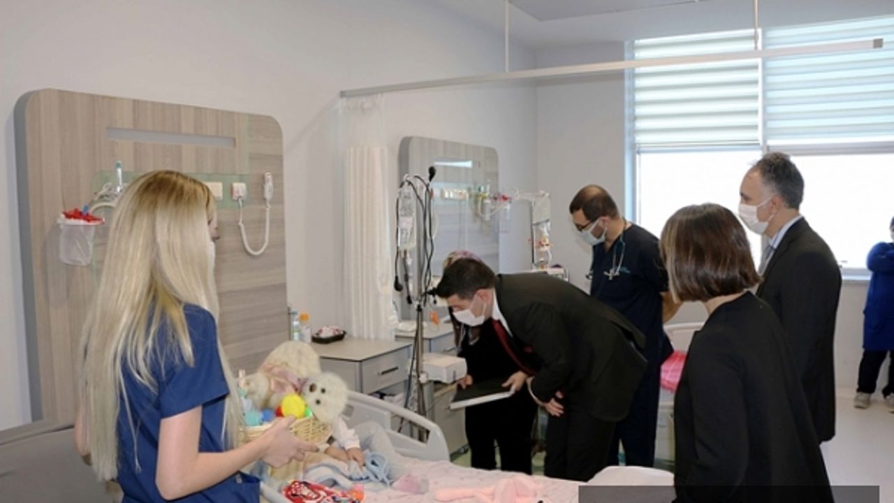 Sakarya'da Lösemili çocuklara moral ziyareti