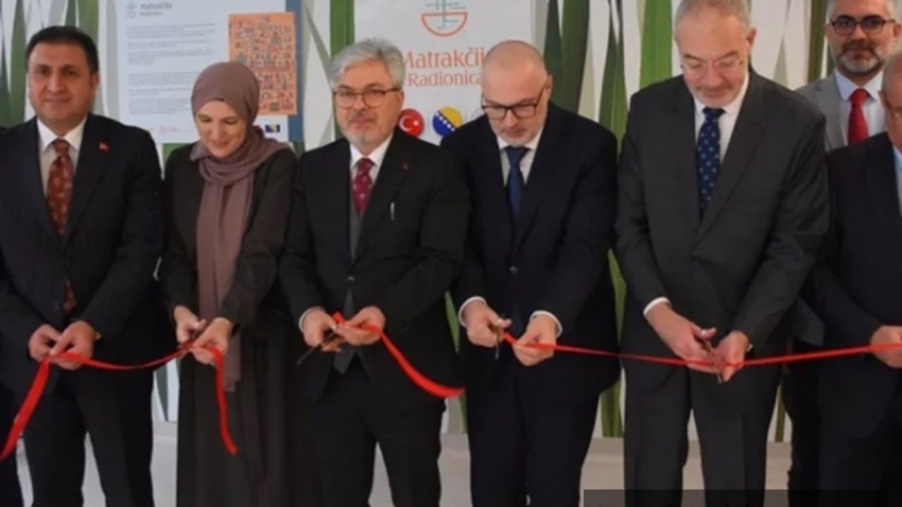 Bosna Hersek'te 'Matrakçı' atölyeler açıldı