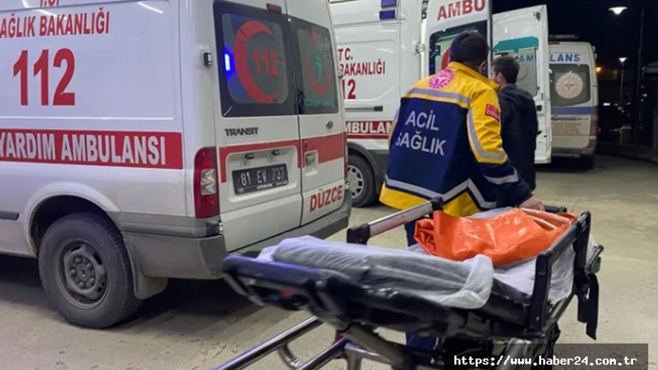 Düzce'de trafik kazası: 1 ölü