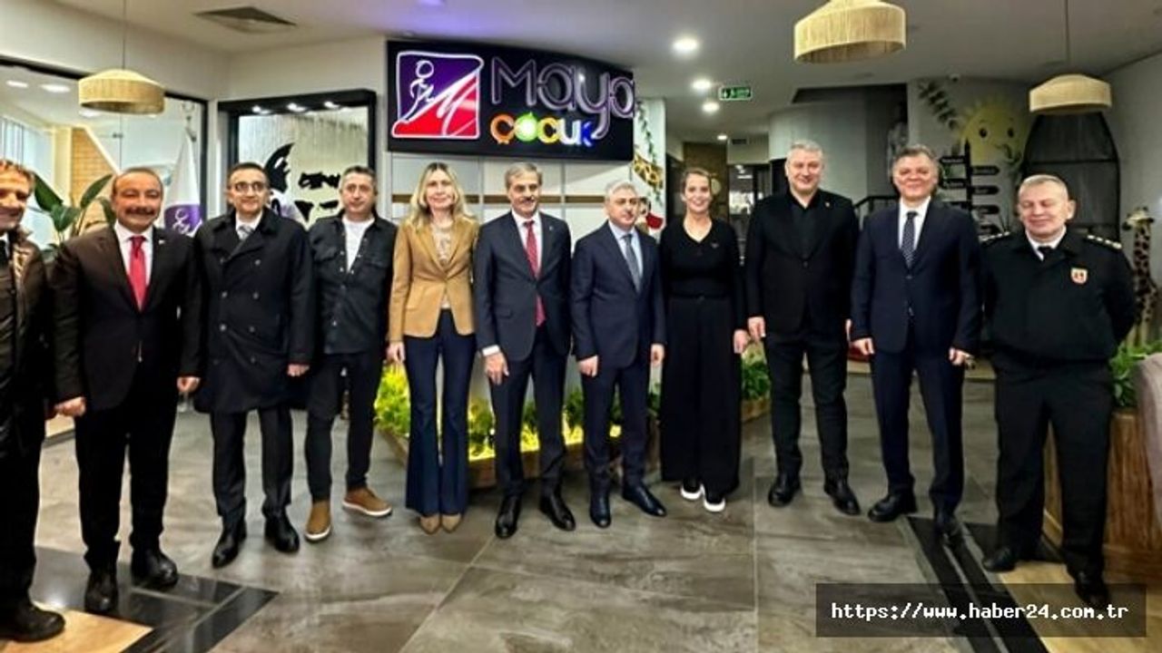 Sakarya protokolü Maya Çocuk Sakarya’yı ziyaret etti