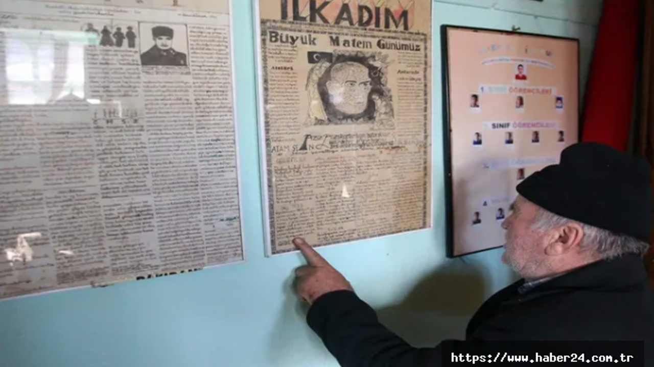 87 yıl önce hazırlanan duvar gazeteleri tarihe ışık tutuyor