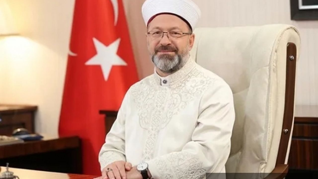 Diyanet İşleri Başkanı Erbaş'tan üç aylar mesajı