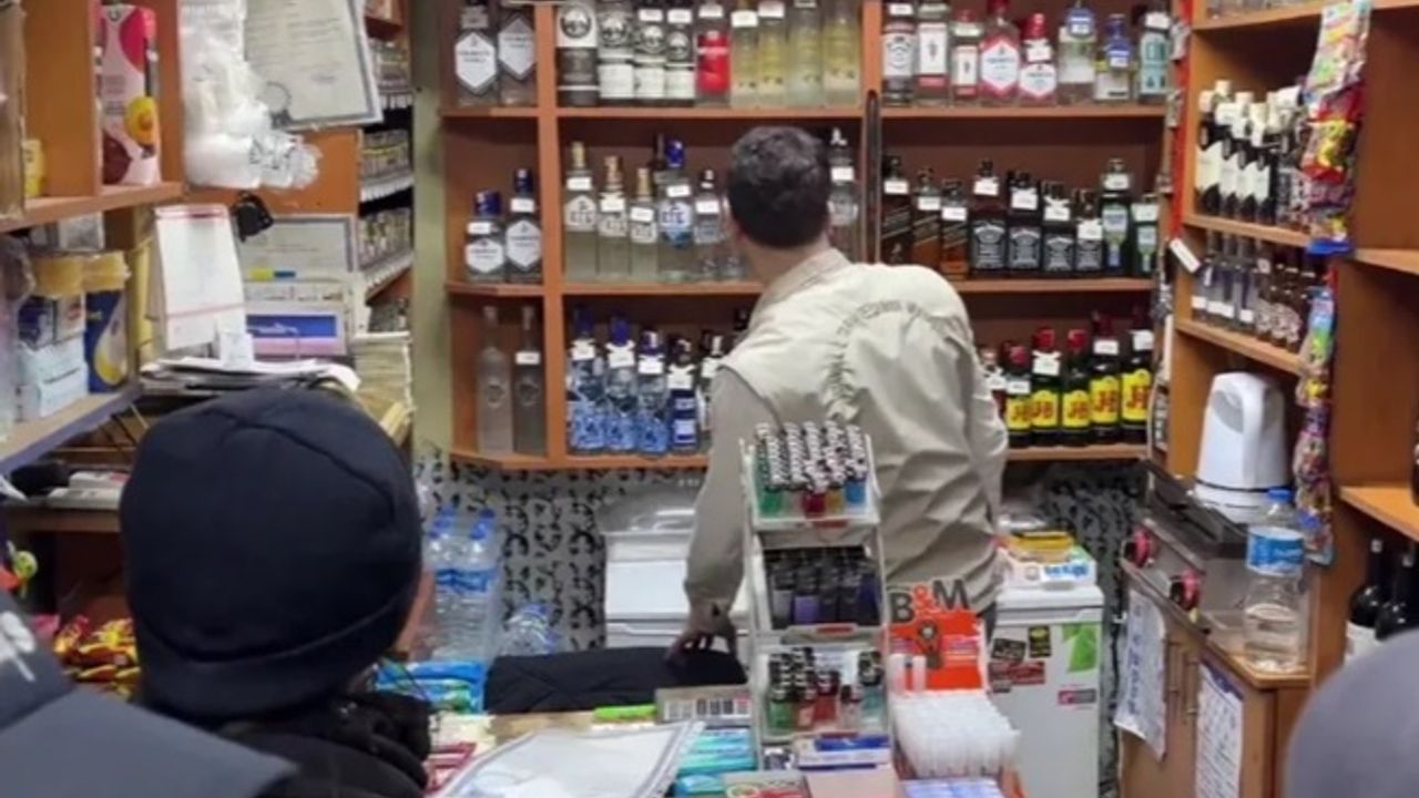 İstanbul'da sahte-kaçak alkol ile etkin mücadele sürüyor