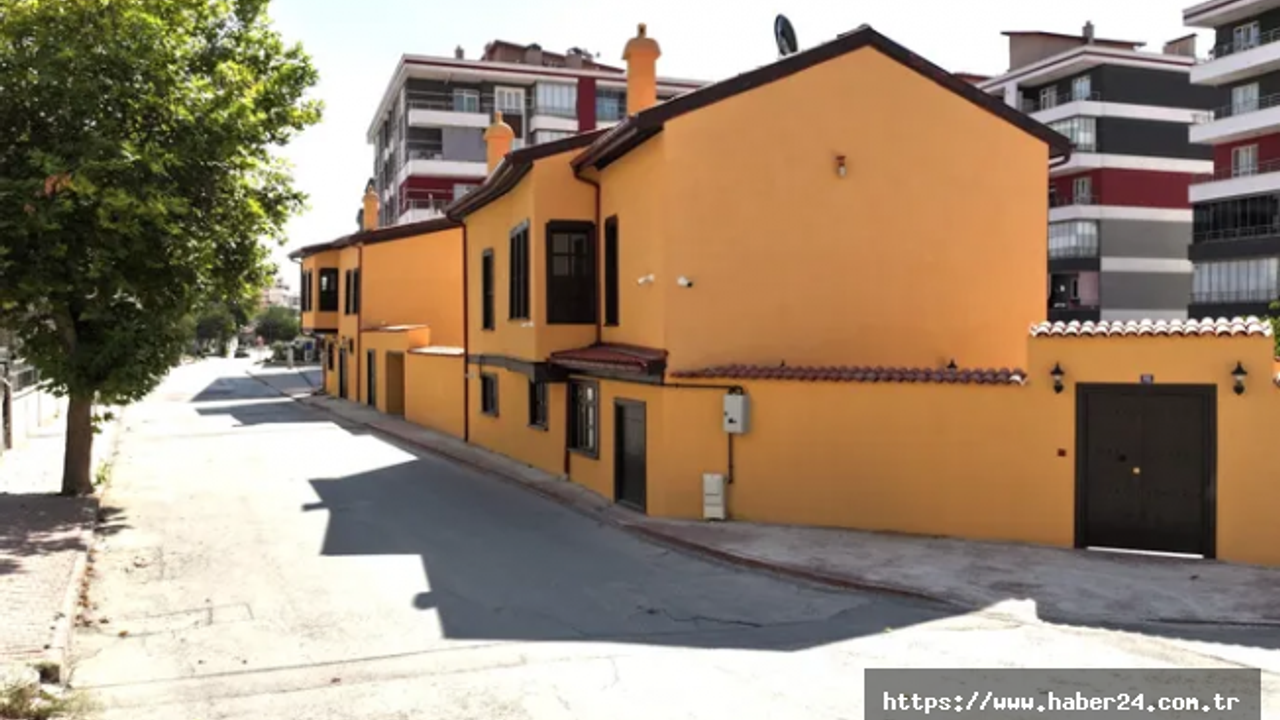 Konya Karatay'da tarihi evler yeniden canlanıyor