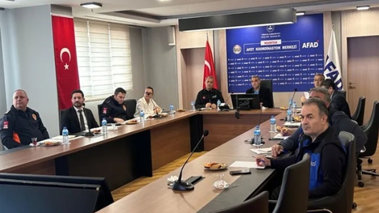 Manisa olası afetlere karşı hazırlanıyor