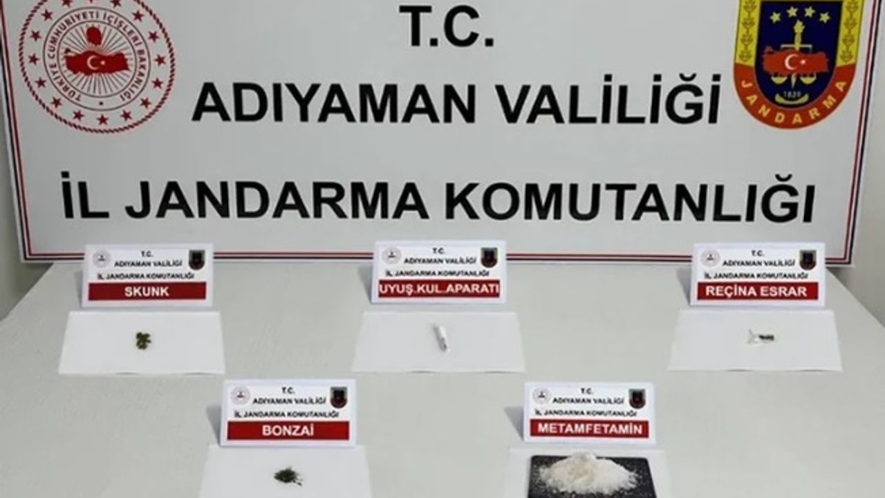 Adıyaman'da uyuşturucu operasyonu: 25 gözaltı!