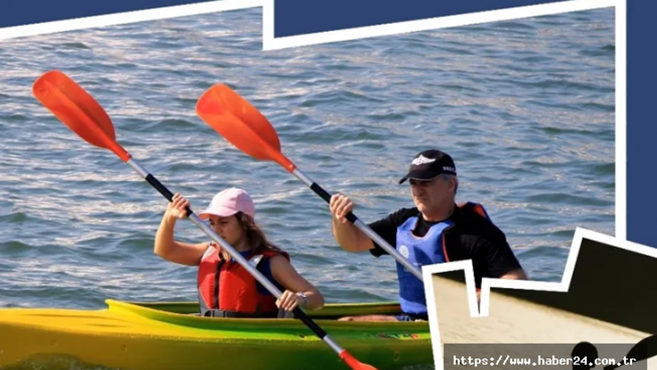 İzmir'in gençleri su sporlarıyla ücretsiz tanışıyor