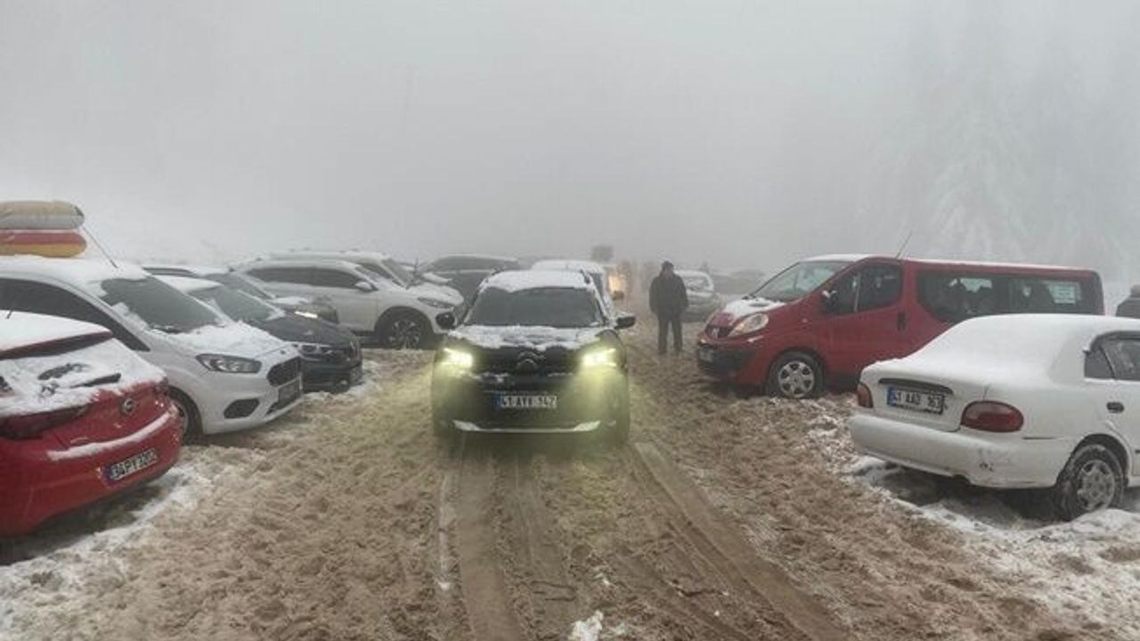 Kocaeli Kartepe'de hafta sonu yoğunluğu