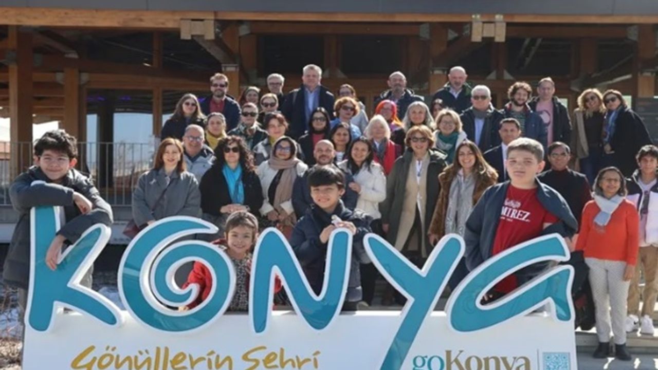 Yabancı Büyükelçiler ve eşleri Konya’ya hayran kaldı