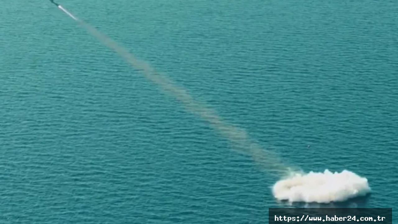 Kapsüllü ATMACA deniz altından da hedefi şaşırmıyor!