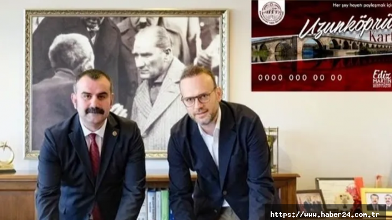 Edirne'de Uzunköprü Kart projesi hayata geçiyor