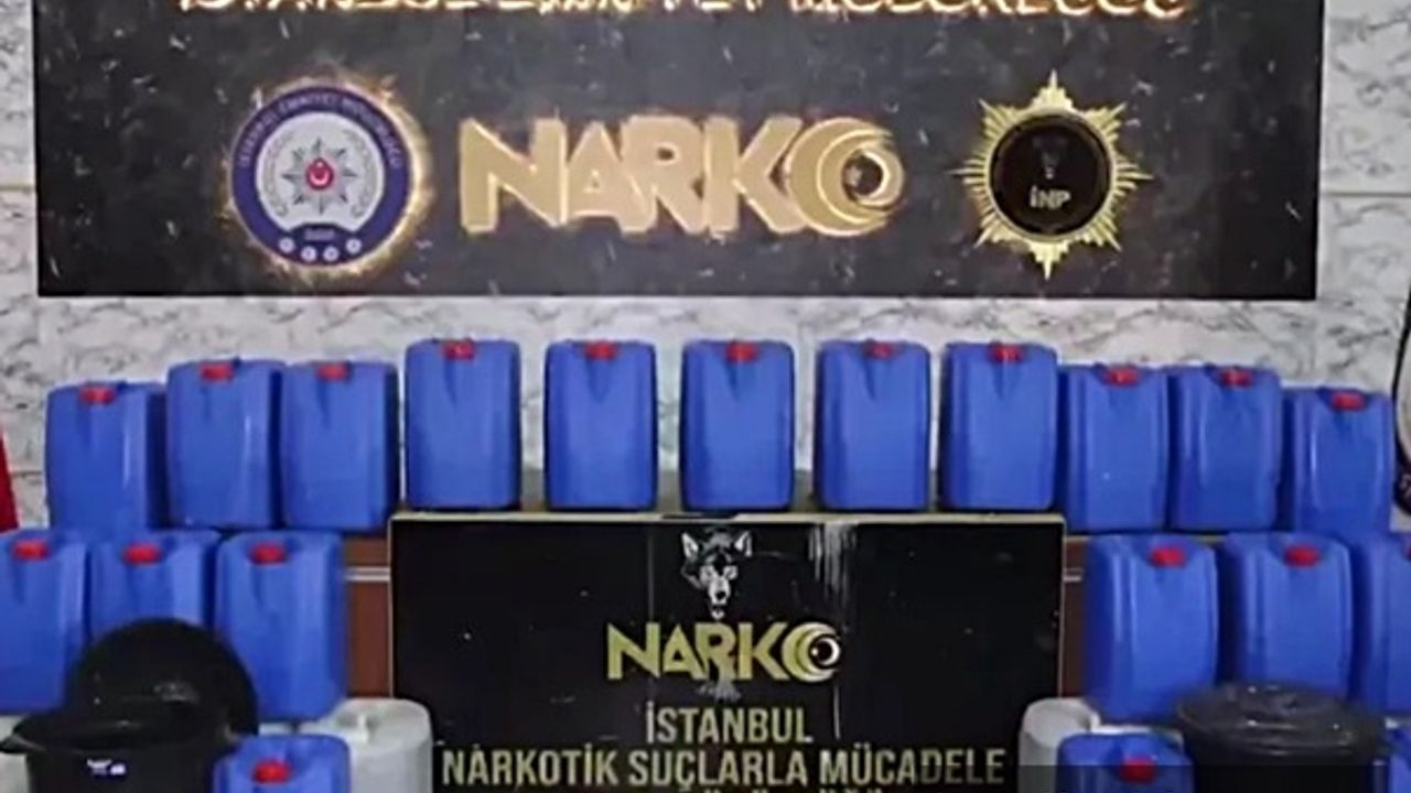 İstanbul’da Uyuşturucuya Büyük Darbe: 801,5 Kilo Metamfetamin Ele Geçirildi!