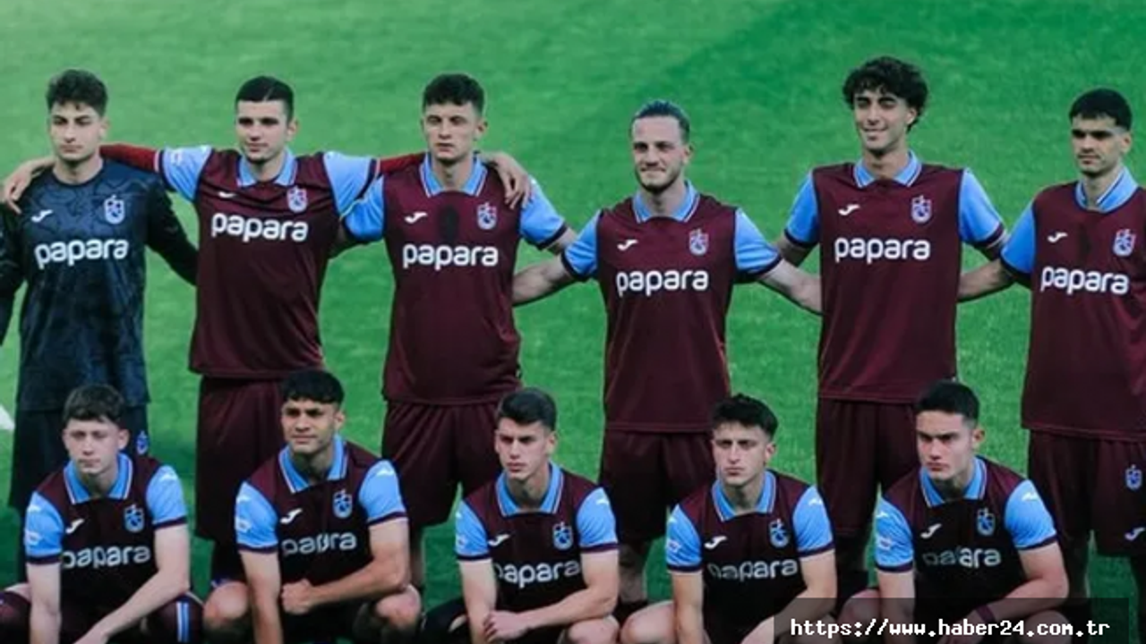 Trabzonspor U19, UEFA Gençlik Ligi'nde 2. oldu!