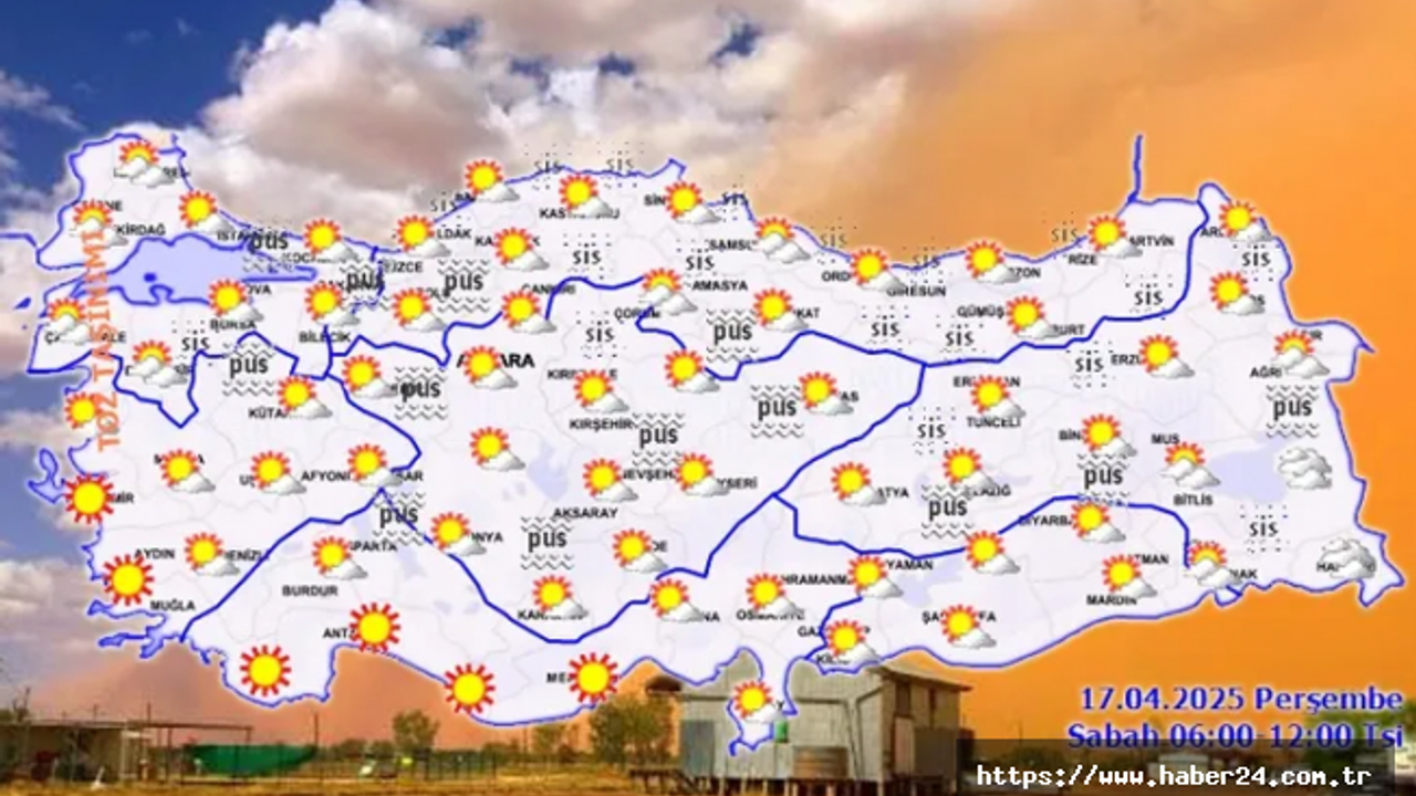 Trakya ve Ege için toz taşınımı uyarısı!
