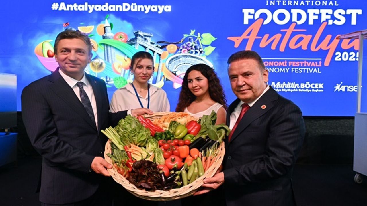 Antalya'dan dünyaya" lezzet yolculuğu başladı