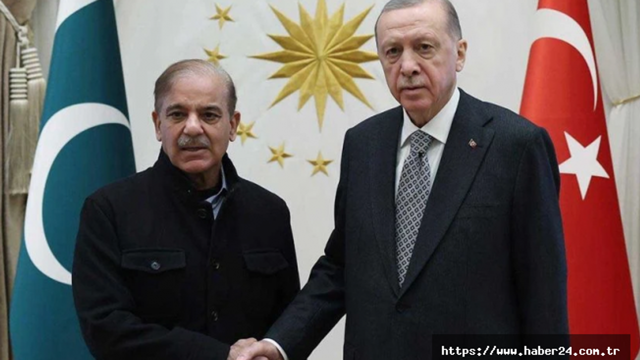 Cumhurbaşkanı Erdoğan'dan Şerif'e kardeşlik mesajı: "Pakistan-Türkiye dostluğu daim olsun"