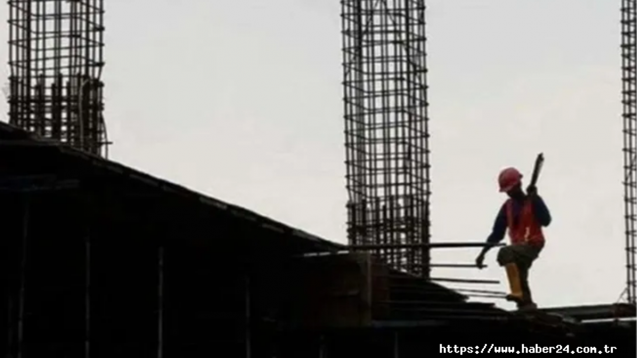 İnşaat üretimi yıllık arttı, aylık düştü!