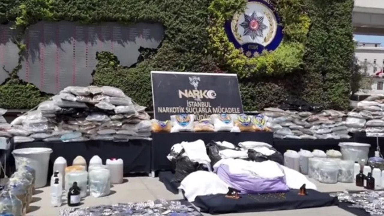 İstanbul'da zehir tacirlerine büyük darbe!