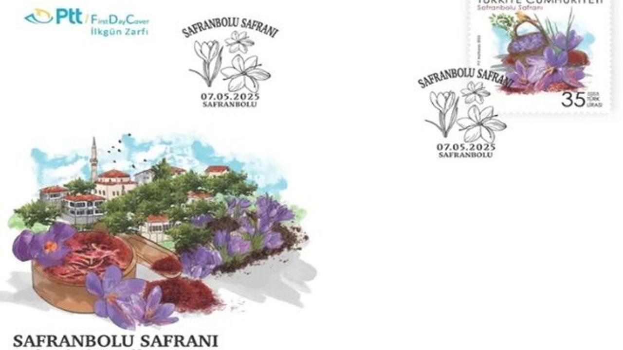 PTT'den 'Safranbolu Safranı' anma pulu