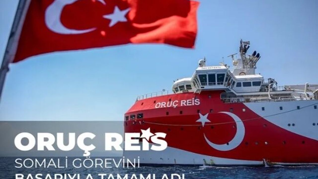 Oruç Reis Somali'deki görevini tamamladı... Yurda dönüyor
